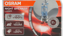 Set 2 Buc Bec Osram H7 12V 55W Night Breaker Laser...