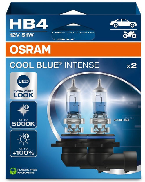 Set 2 Buc Bec Osram HB4 12V 51W Cool Blue Intense Nextgen 9006CBN-2HB