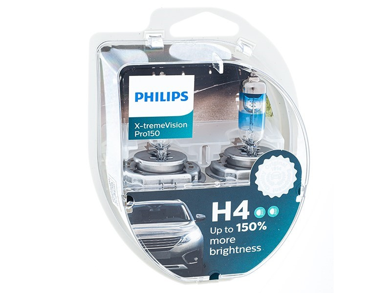 Set 2 Buc Bec Philips H4 12V 60/55W P43T X-Tremevision Pro +150% PH-00567