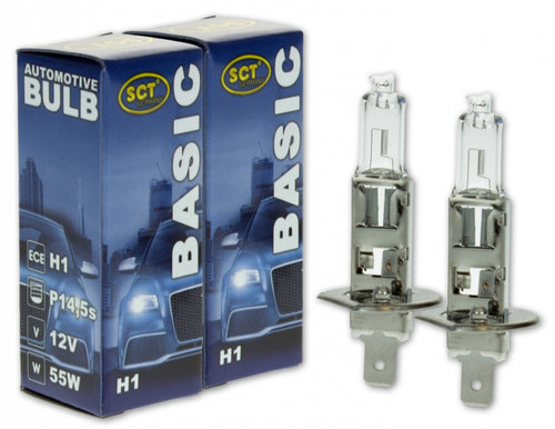 Set 2 Buc Bec Sct Germany H1 12V 55W P14.5S Basic 202631