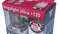 Set 2 Buc Bec Tungsram H4 Megalight Ultra +120 12V...