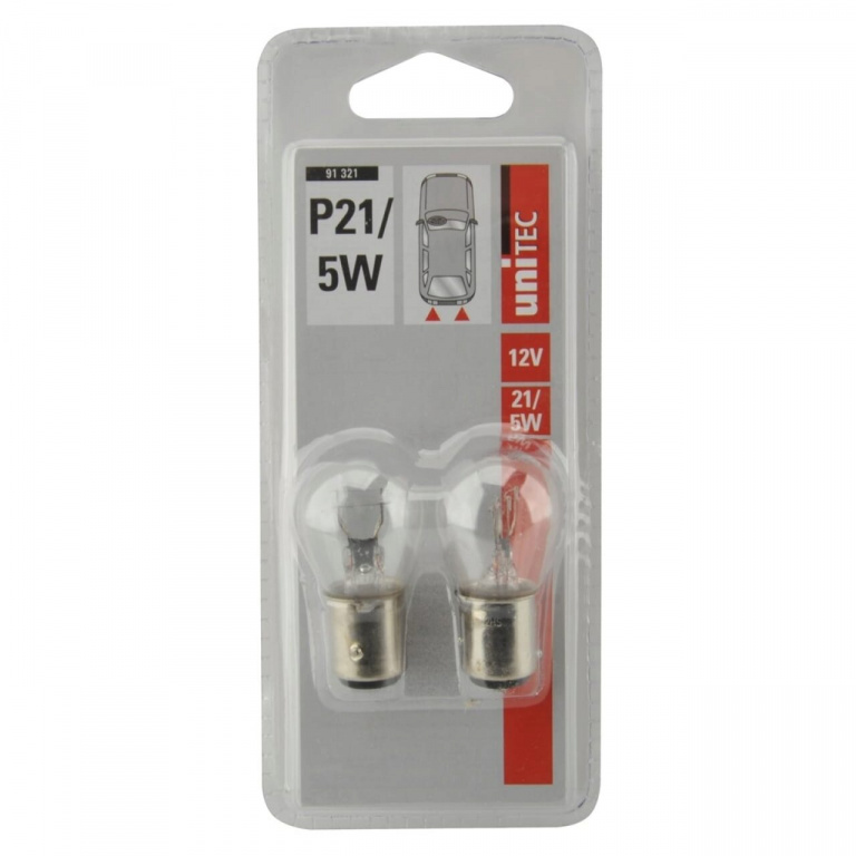 Set 2 Buc Bec Unitec P21/5W 12V 21/5W 91321