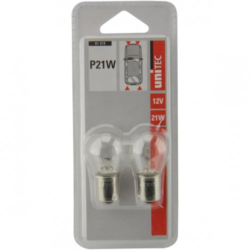 Set 2 Buc Bec Unitec P21W 12V 21W 91319