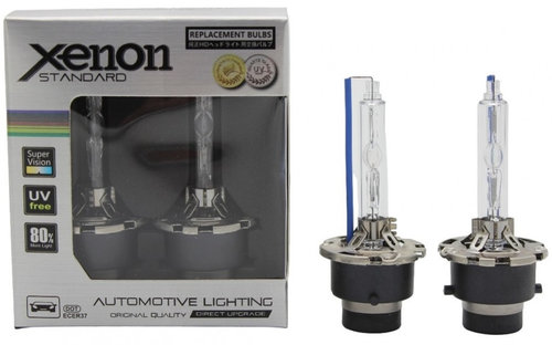 Set 2 Buc Bec Xenon D2S 85V 35W 4300K Premium + 80% Mai Multa Lumina D2S-4300K-PREMIUM 819415