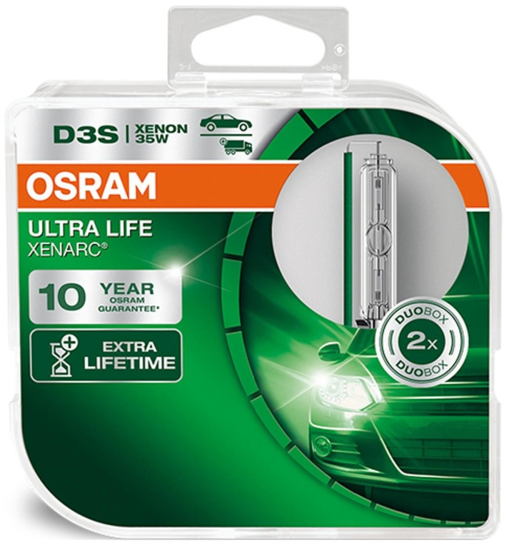 Set 2 Buc Bec Xenon Osram D3S 42V 35W 4300K Ultra Life Xenarc 66340ULT-HCB