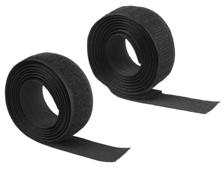 Set 2 Buc Benzi Cu Scai Carmotion 20mm X 100cm Negru 58714