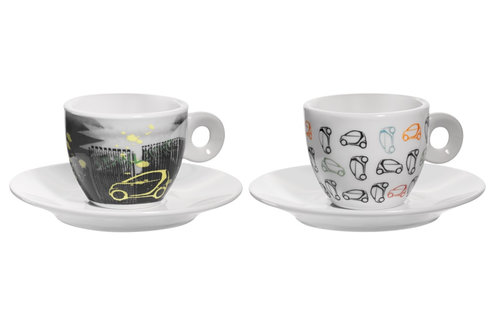 Set 2 Buc Cani Expresso Oe Smart Alb B67993088