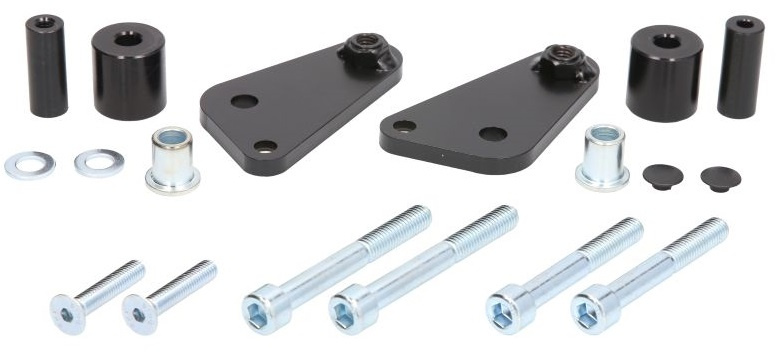 Set 2 Buc Capete Crash Pad Moto Rdmoto Negru Ktm Super Duke 1290 2014-2017 RDM-KTM6