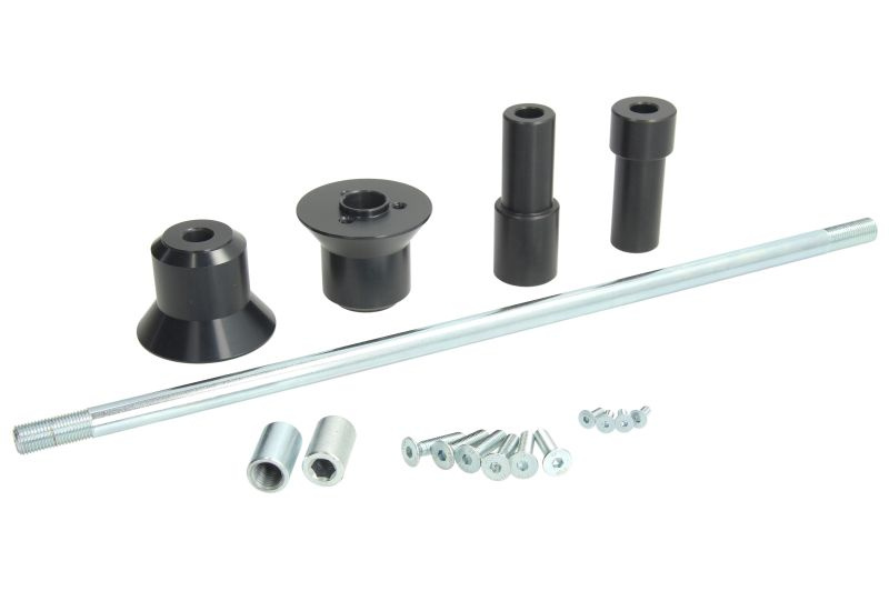 Set 2 Buc Capete Crash Pad Moto Rdmoto Negru RDM-D13S