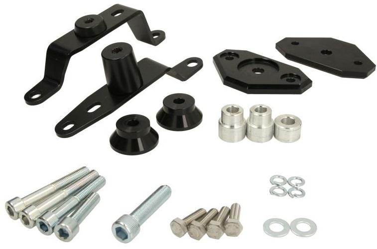Set 2 Buc Capete Crash Pad Moto Rdmoto Negru RDM-H44SD