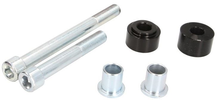Set 2 Buc Capete Crash Pad Moto Rdmoto Negru RDM-Y12-2