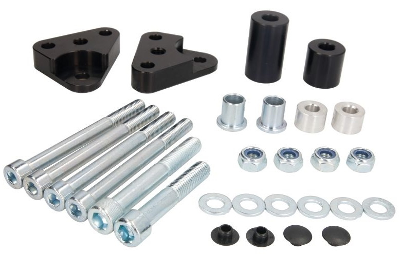 Set 2 Buc Capete Crash Pad Moto Rdmoto Negru Honda CB 1100 2017-2017 RDM-H42