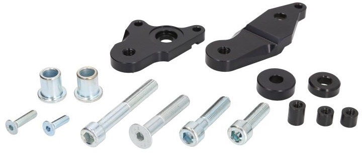 Set 2 Buc Capete Crash Pad Moto Rdmoto Negru Kawasaki ZX-6R 600 2009-2012 RDM-K25