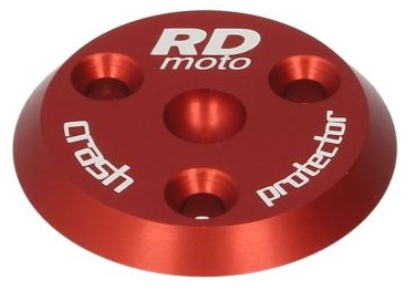 Set 2 Buc Capete Crash Pad Moto Rdmoto Rosu RDM-CAPPM_1_2-R