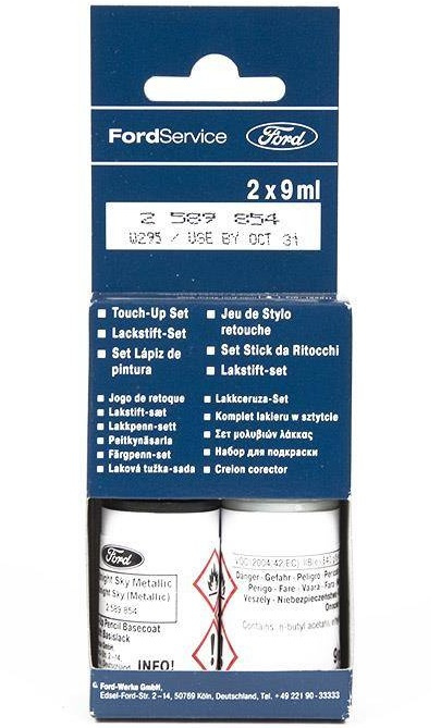 Set 2 Buc Corector Vopsea + Lac Oe Ford Albastru Midnight Sky W295 2 X 9ML 2589854