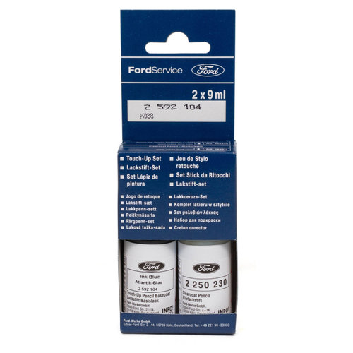 Set 2 Buc Corector Vopsea + Lac Oe Ford Albastru Atlantik Blau Metallic 3CYC 2 X 9ML 2592104
