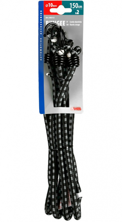 Set 2 Buc Corzi Elastice Lampa, 10mm x 150cm LAM60212