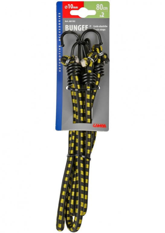 Set 2 Buc Corzi Elastice Lampa, 10mm x 80cm LAM60192