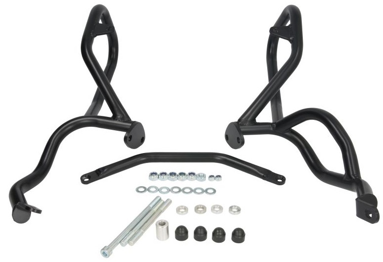 Set 2 Buc Crash Pad Moto Rdmoto Negru RD