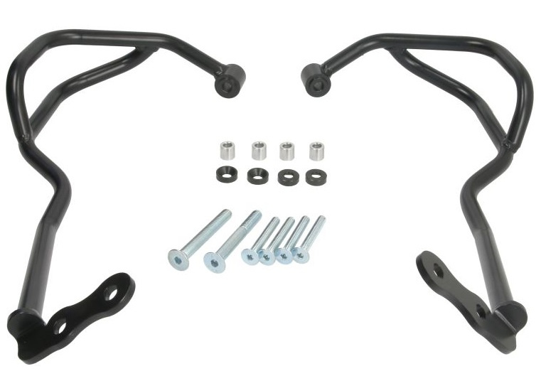 Set 2 Buc Crash Pad Moto Rdmoto Negru RDM-CF149KD