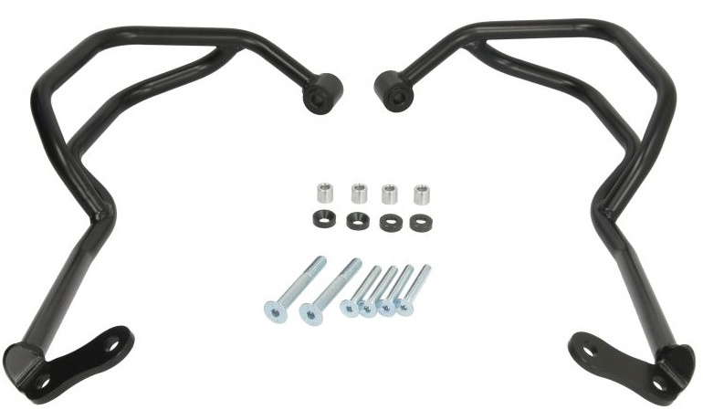 Set 2 Buc Crash Pad Moto Rdmoto Negru RDM-CF150KD