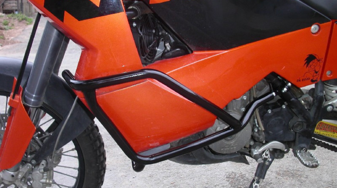 Set 2 Buc Crash Pad Moto Rdmoto Portocaliu Ktm Adventure 950 2003-2006 RDM-CF18O