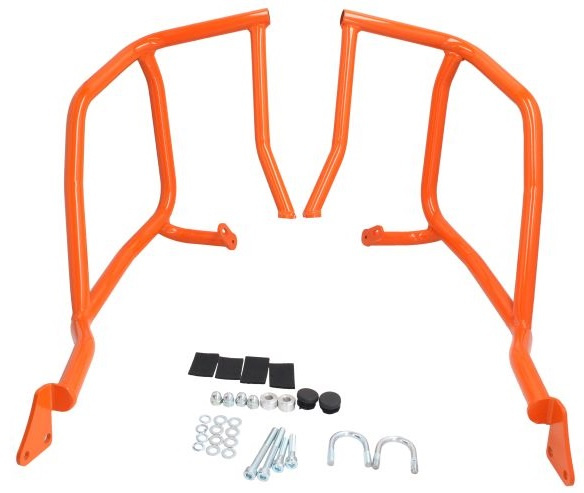 Set 2 Buc Crash Pad Moto Rdmoto Portocaliu Ktm Adventure 990 2006-2013 RDM-CF53O