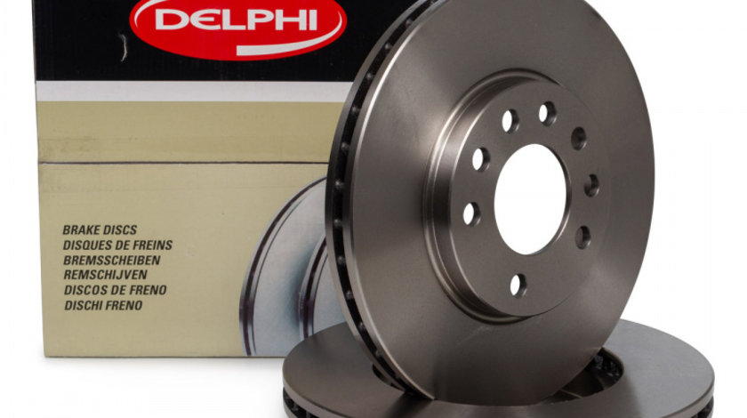 Set 2 Buc Disc Frana Fata Delphi Opel Astra H 2004-2014 BG3405