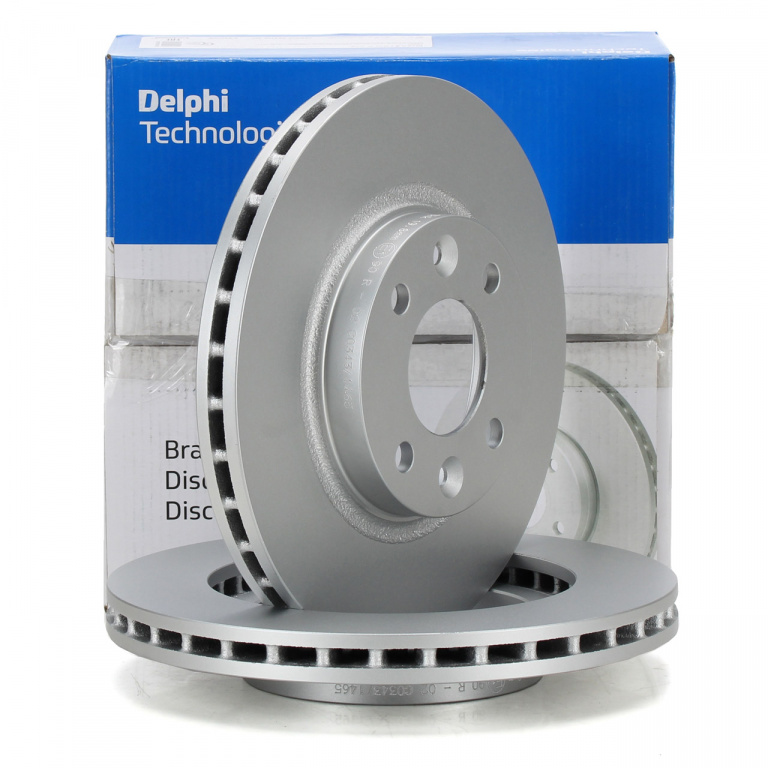 Set 2 Buc Disc Frana Fata Dreapta / Stanga Delphi Dacia Logan 2 2012→ BG4570C