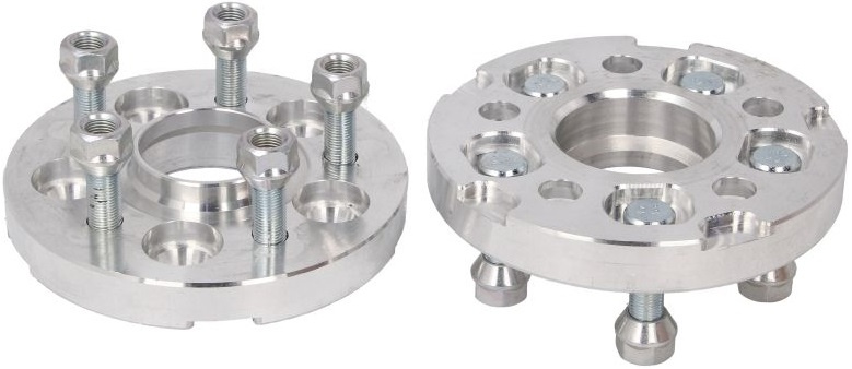 Set 2 Buc Distantiere Jante Cns 5x100 20mm 56,1mm Argintiu A-561-20-5-100