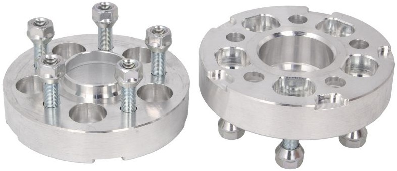 Set 2 Buc Distantiere Jante Cns 5x100 30mm 56,1mm Argintiu A-561-30-5-100