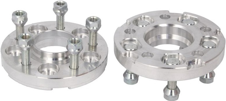 Set 2 Buc Distantiere Jante Cns 5x108 20mm 63,2mm Argintiu A-634-20-5-108-M12