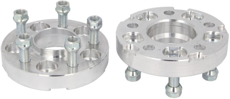 Set 2 Buc Distantiere Jante Cns 5x108 25mm 63,3mm Argintiu A-634-25-5-108-M14