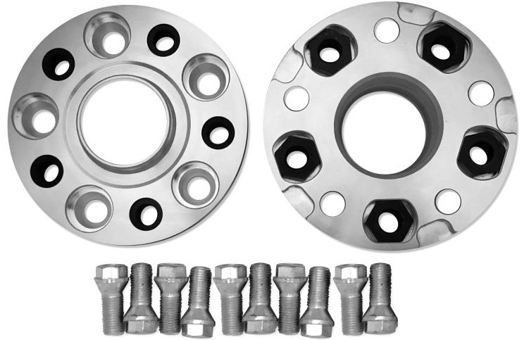 Set 2 Buc Distantiere Jante Cns 5x112 25mm 66,5mm Argintiu A-665-25-5-112
