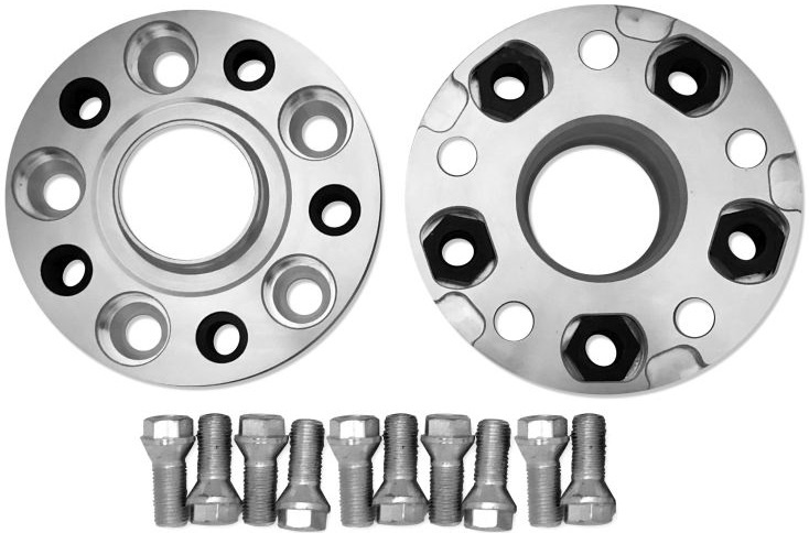Set 2 Buc Distantiere Jante Cns 5x112 30mm 66,5mm Argintiu A-665-30-5-112