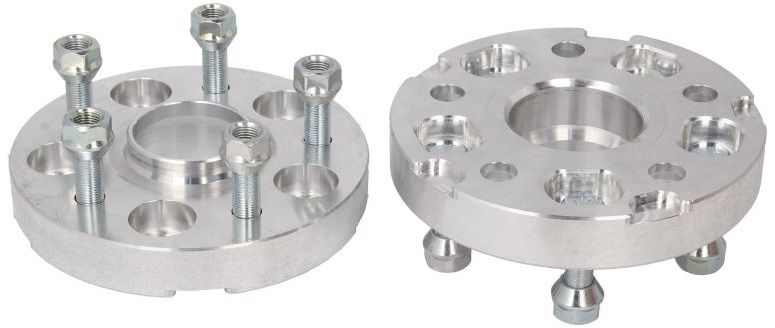 Set 2 Buc Distantiere Jante Cns 5x114,3 25mm 56,1mm Argintiu A-561-25-5-1143