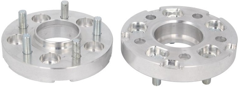 Set 2 Buc Distantiere Jante Cns 5x114,3 25mm 66,1mm Argintiu A-661-25-5-1143-S12