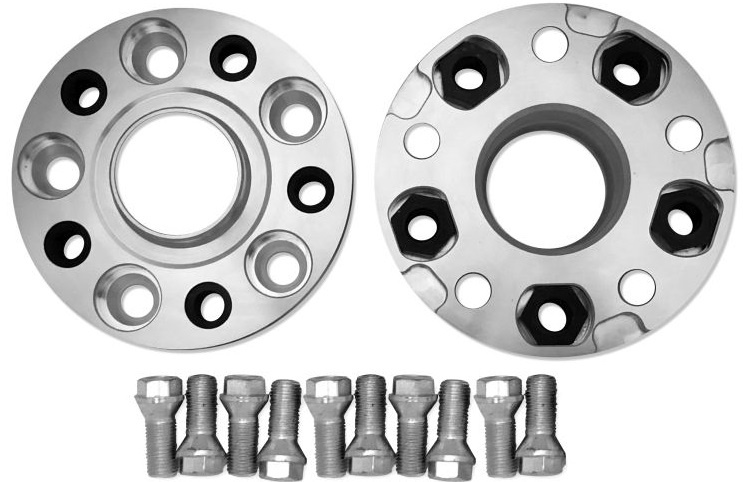 Set 2 Buc Distantiere Jante Cns 5x120 25mm 74,1mm Argintiu A-741-25-5-120-F