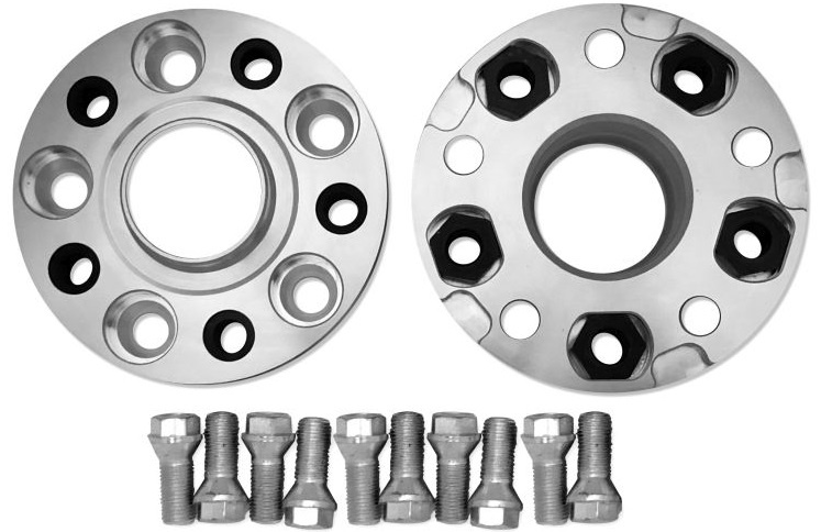 Set 2 Buc Distantiere Jante Cns 5x120 30mm 74,1mm Argintiu A-741-30-5-120-F