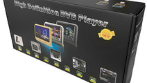 Set 2 Buc Dvd Tetiere 1 + 1 Monitor 9 Inch Negre 9...