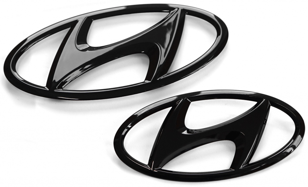 Set 2 Buc Emblema Capota + Haion Oe Hyundai Ioniq 5 Negru 9999Z057258
