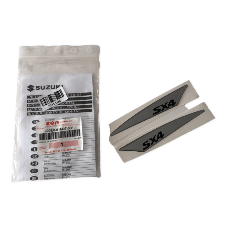 Set 2 Buc Embleme Bandouri Usi Oe Suzuzki SX4 S Cross 2013→ 990E0-61M07-001