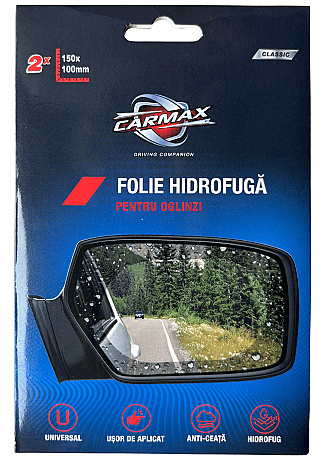 Set 2 Buc Folie Hirofoba Sticla Oglinda Carmax 55496