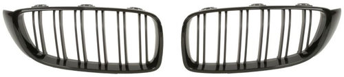 Set 2 Buc Grile Radiator Fata Dreapta / Stanga Blic Bmw Seria 4 F33, F83 2013-2020 M-Pachet Negru 65...