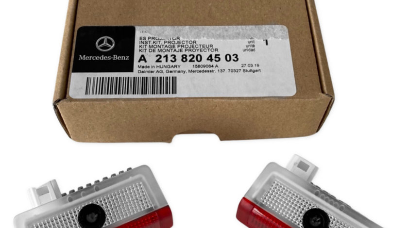 Set 2 Buc Holograme Logo Usa Fata Oe Mercedes-Benz E-Class S213 2016→ T-Model A2138204503