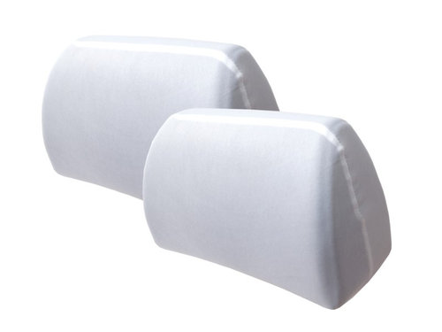 Set 2 Buc Huse Pentru Tetiere Albe Carmotion 86382