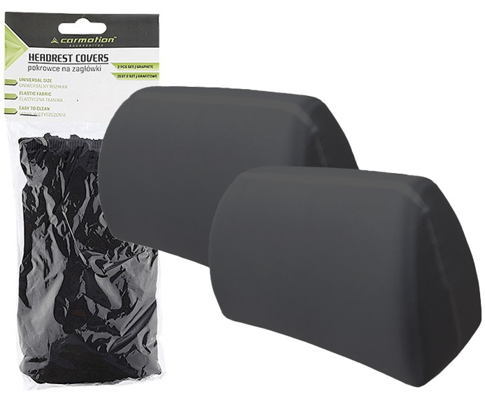 Set 2 Buc Huse Tetiere Carmotion Gri 86383