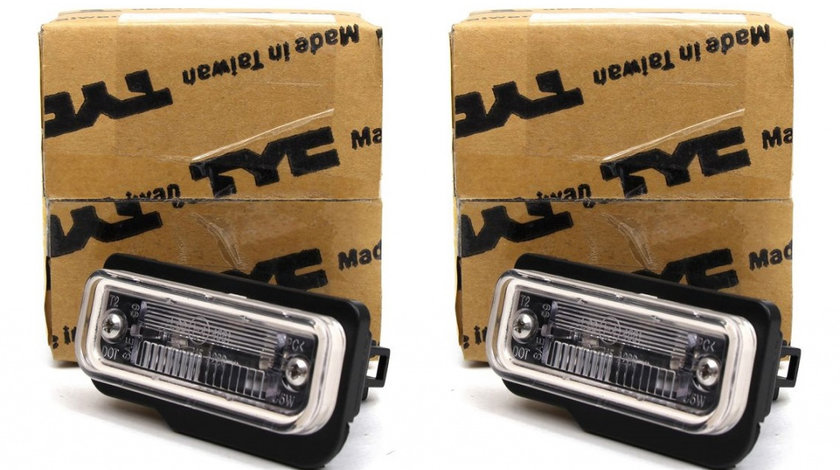 Set 2 Buc Lampa Numar Inmatriculare Tyc Mercedes-Benz SLK R171 2004-2011 15-0289-00-9