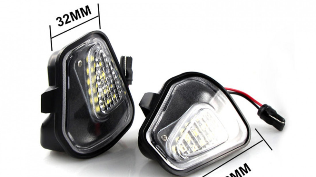 Set 2 Buc Lampi Led Oglinda Undermirror Volkswagen Eos 2009-2011 LPL-180600