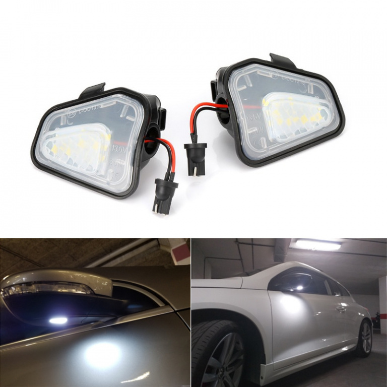 Set 2 Buc Lampi Led Oglinda Undermirror Volkswagen Passat CC 2008-2012 LPL-180600